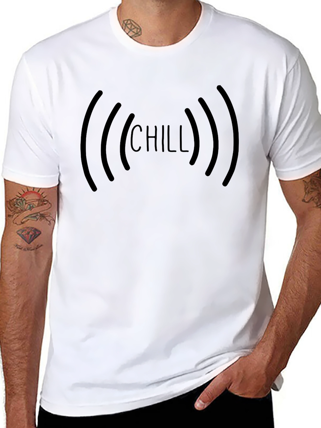 Chill Vibes Graphic Tee - Relaxed Style