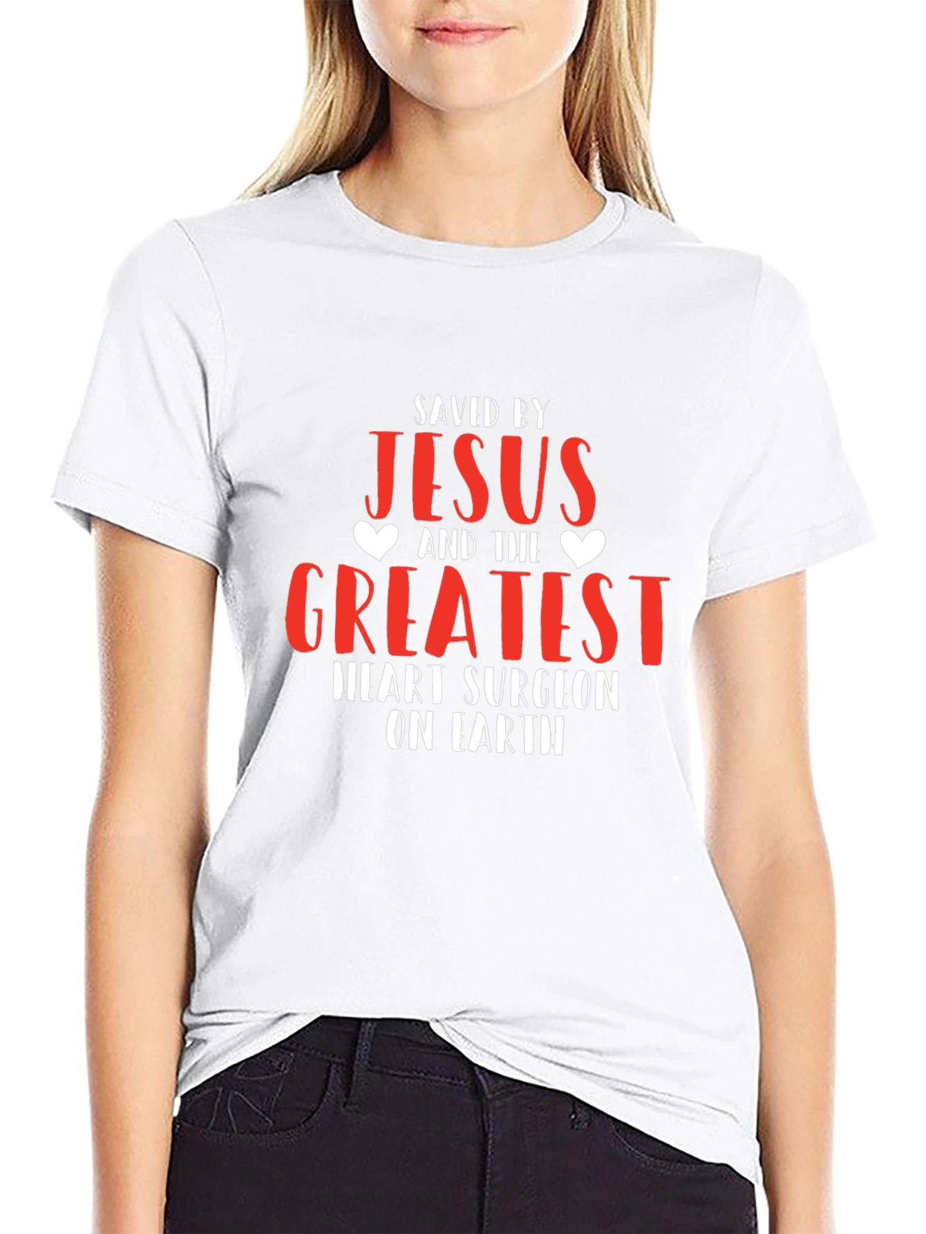 Saved by Jesus Heart Surgeon T-Shirt