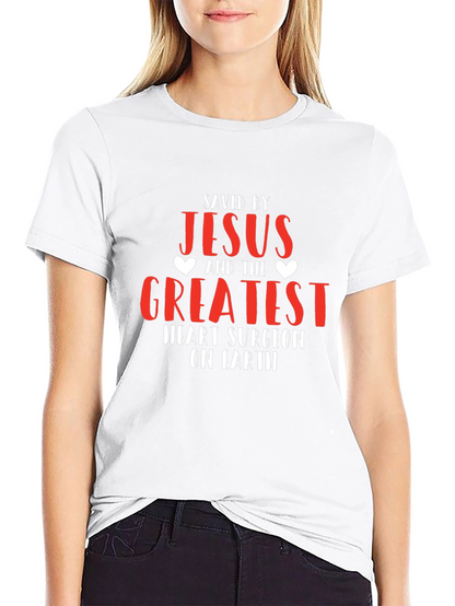Saved by Jesus Heart Surgeon T-Shirt