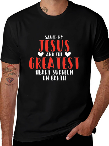 Saved by Jesus Heart Surgeon T-Shirt