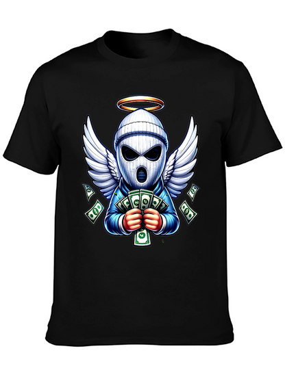 Angel Bandit Cash T-Shirt - Stylish Graphic Tee
