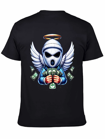 Angel Bandit Cash T-Shirt - Stylish Graphic Tee