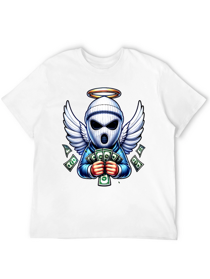 Angel Bandit Cash T-Shirt - Stylish Graphic Tee