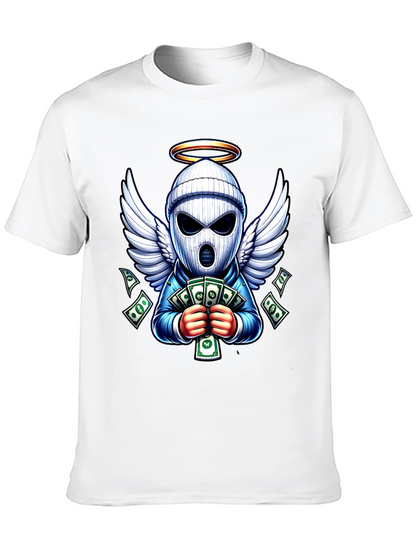 Angel Bandit Cash T-Shirt - Stylish Graphic Tee