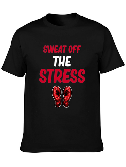 Sweat Off The Stress Graphic T-Shirt