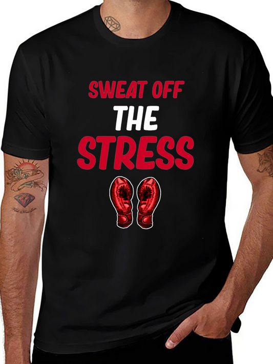 Sweat Off The Stress Graphic T-Shirt