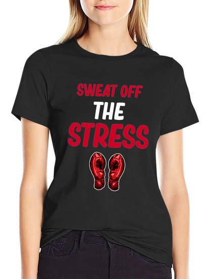 Sweat Off The Stress Graphic T-Shirt