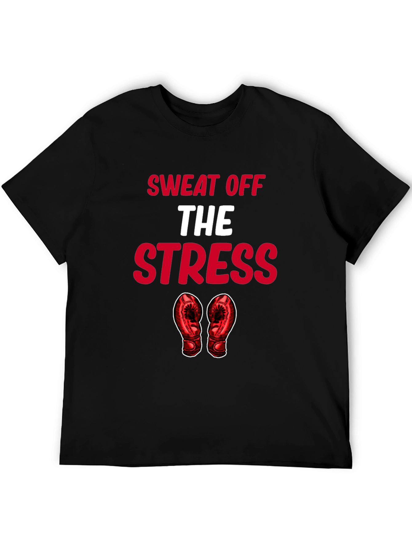 Sweat Off The Stress Graphic T-Shirt