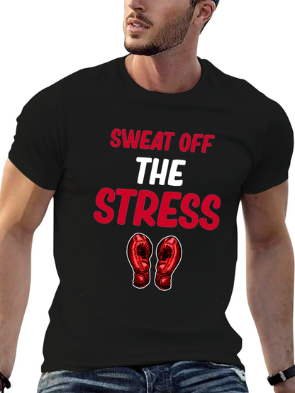 Sweat Off The Stress Graphic T-Shirt
