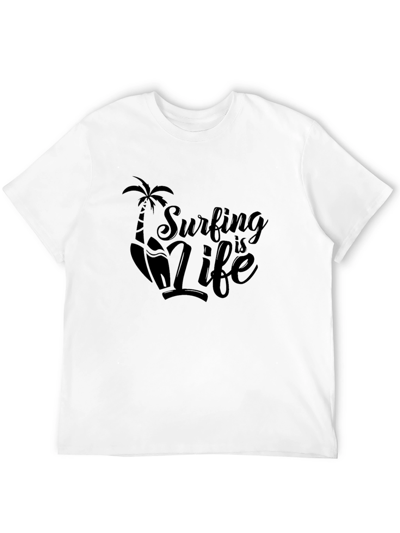 Surfing is Life Graphic T-Shirt