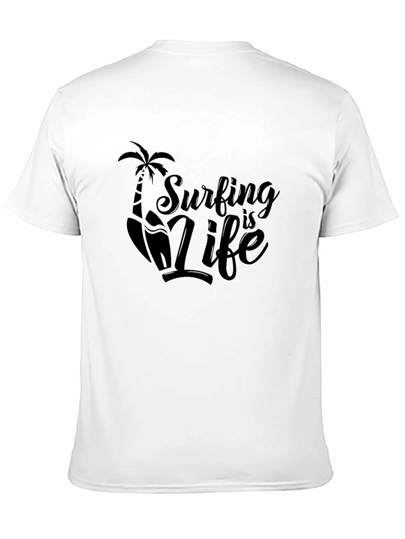 Surfing is Life Graphic T-Shirt