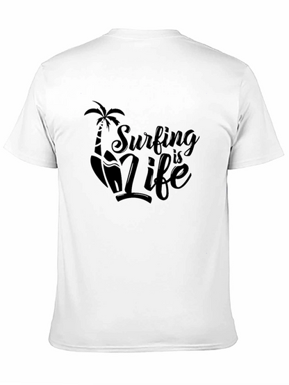 Surfing is Life Graphic T-Shirt