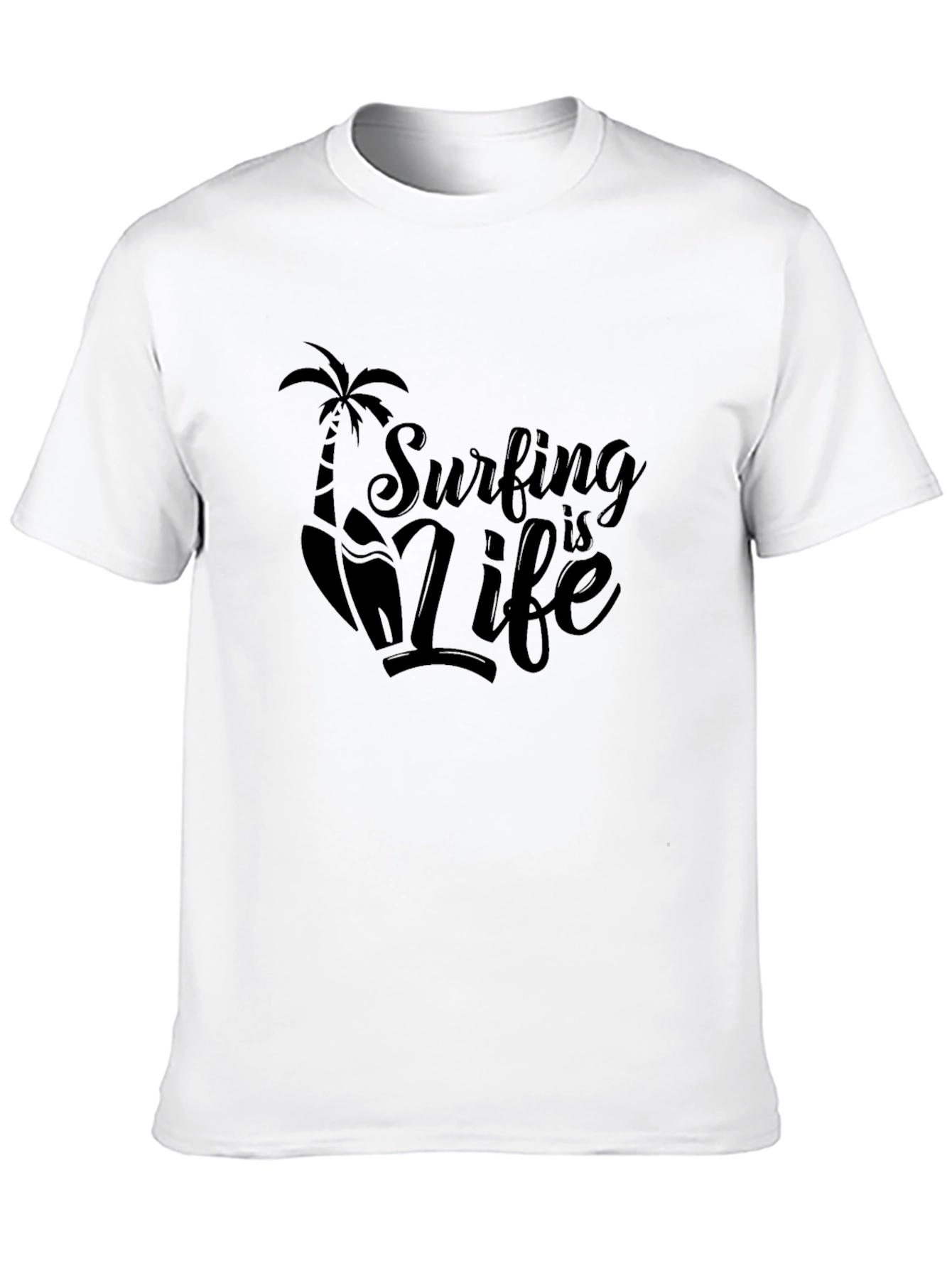 Surfing is Life Graphic T-Shirt