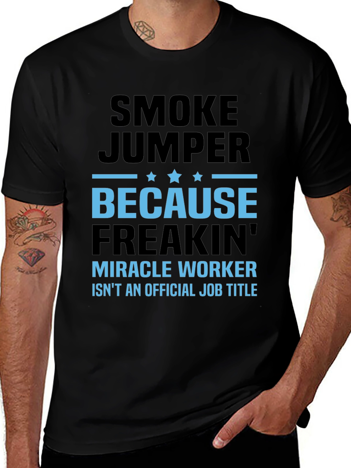 Smoke Jumper Graphic T-Shirt