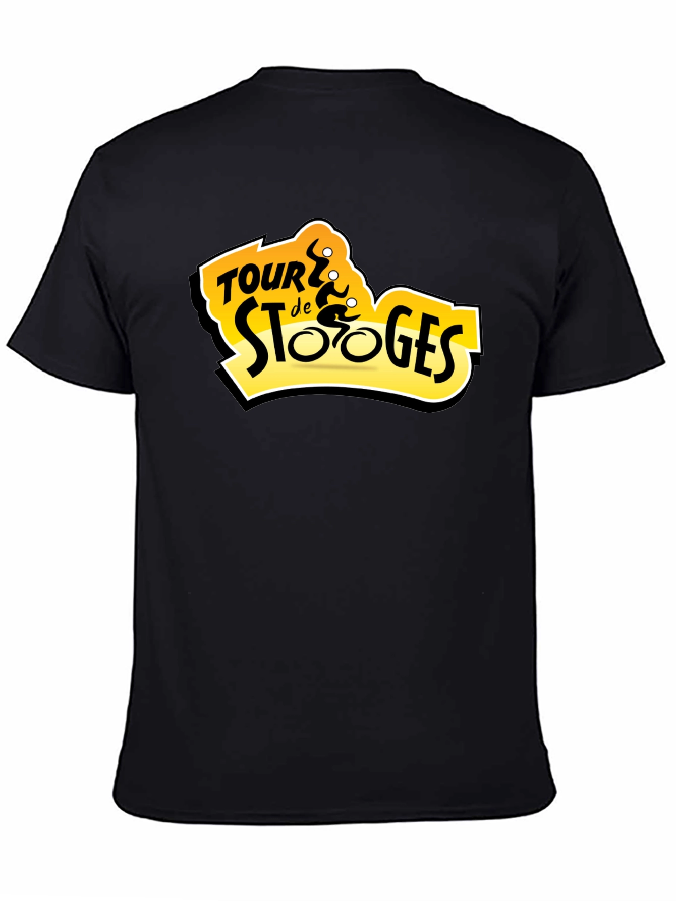 Tour de Stooges Black T-Shirt