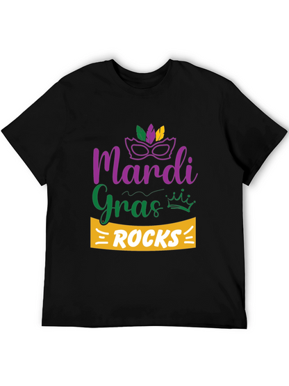 Mardi Gras Rocks T-Shirt - Celebration Tee