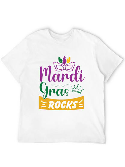 Mardi Gras Rocks T-Shirt - Celebration Tee