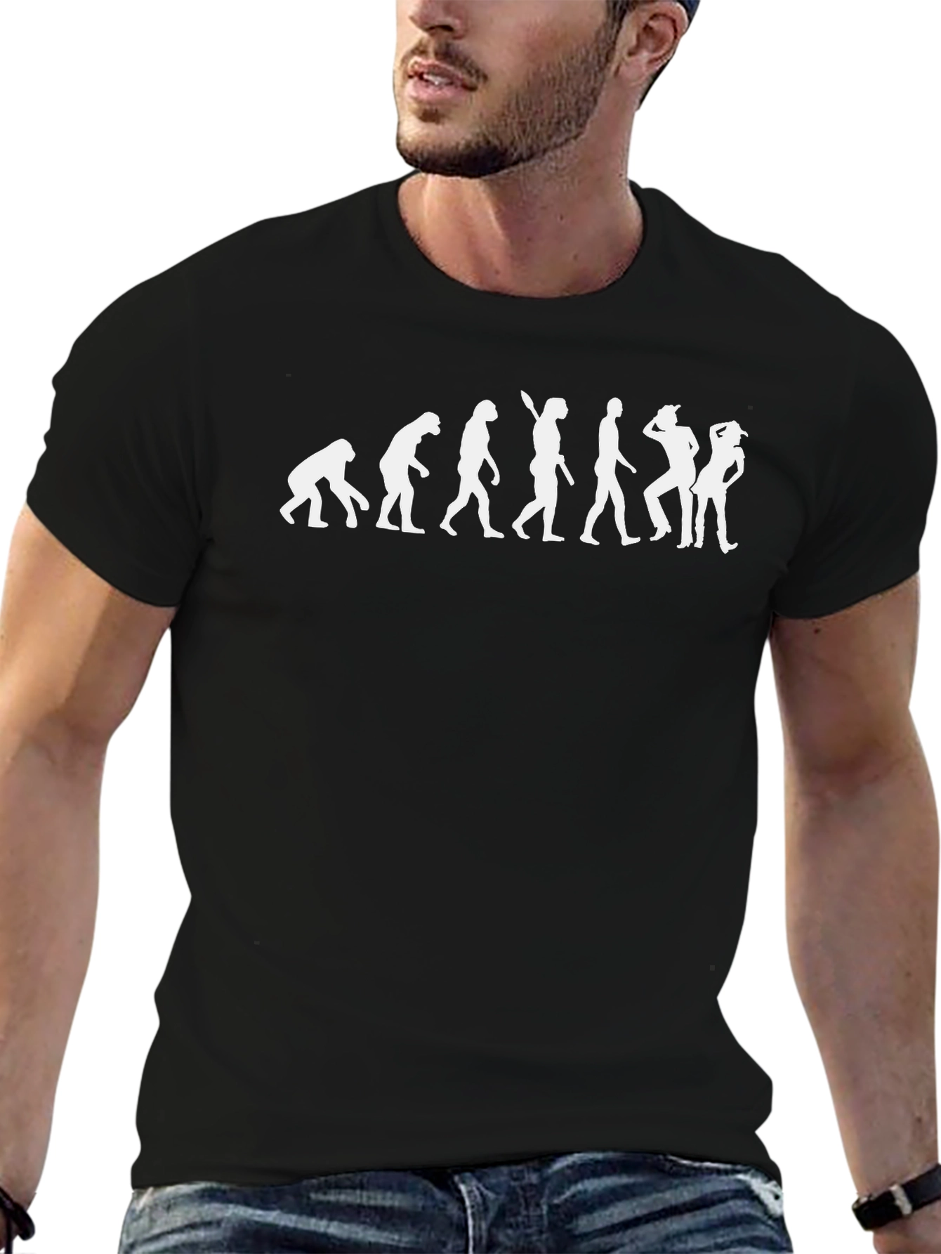 Evolution of Dance Mens Black T-Shirt