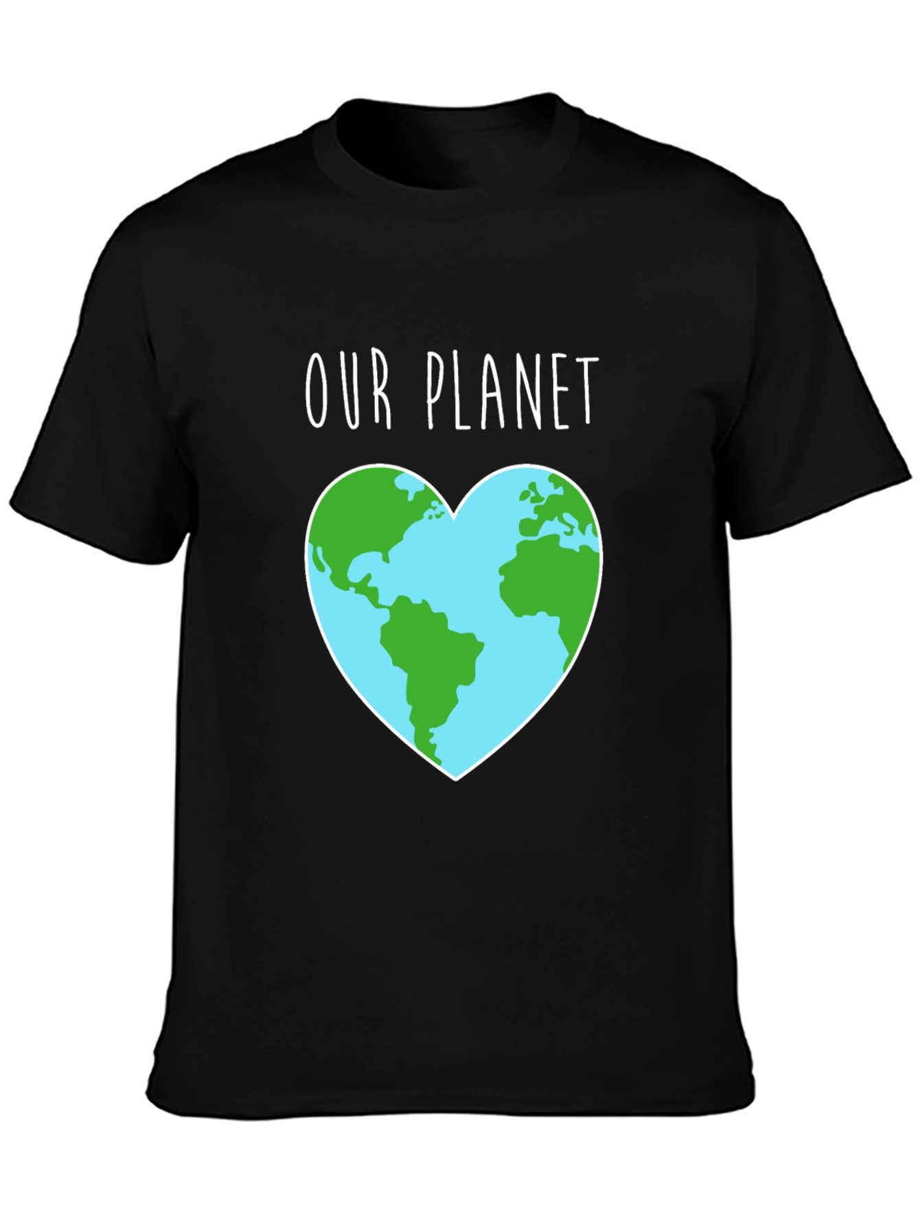 Our Planet Earth Heart Graphic Tee