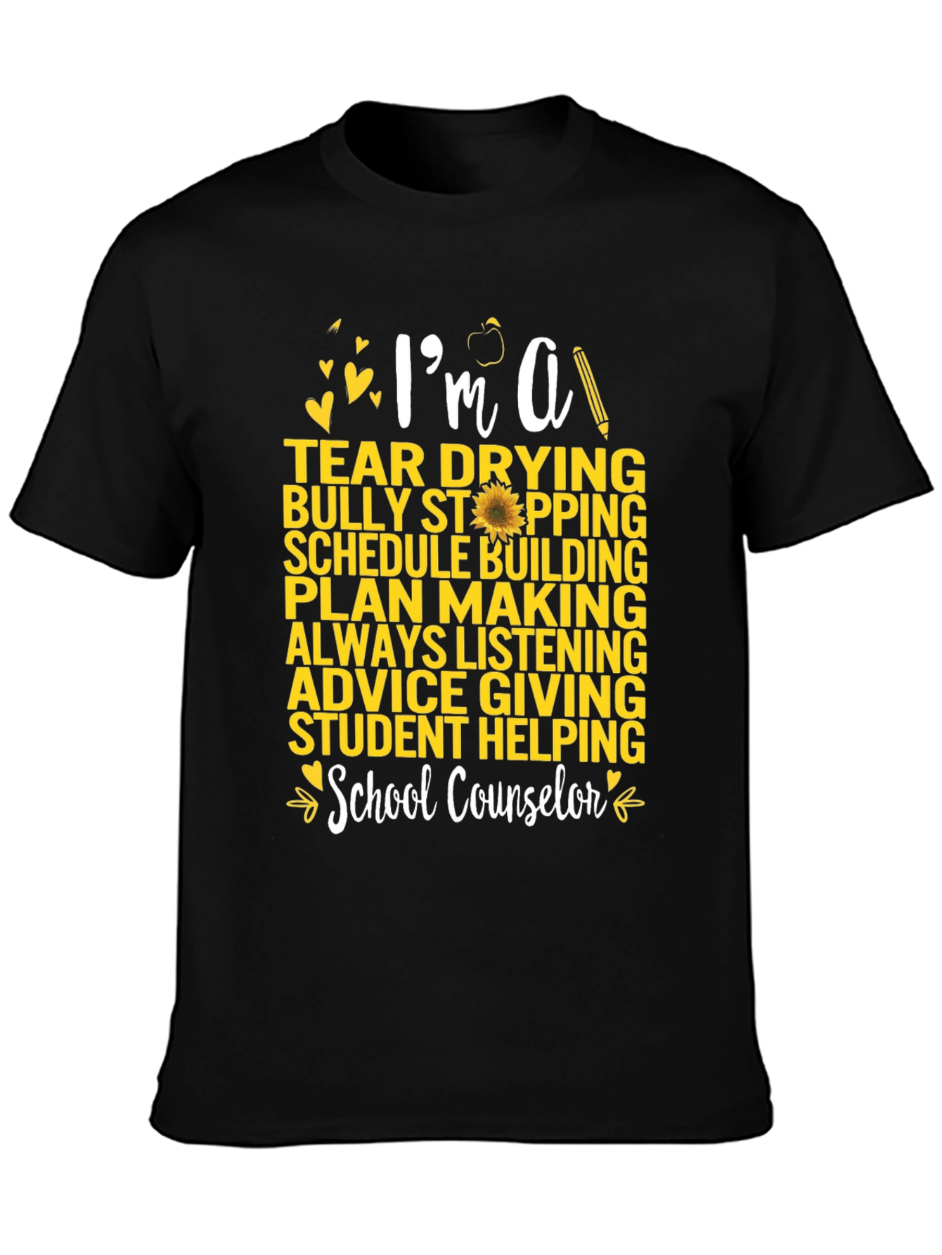 School Counselor Graphic T-Shirt
