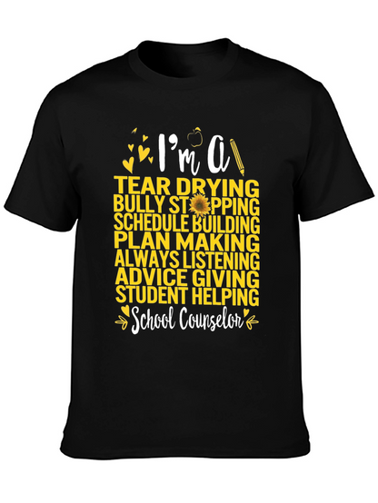 School Counselor Graphic T-Shirt