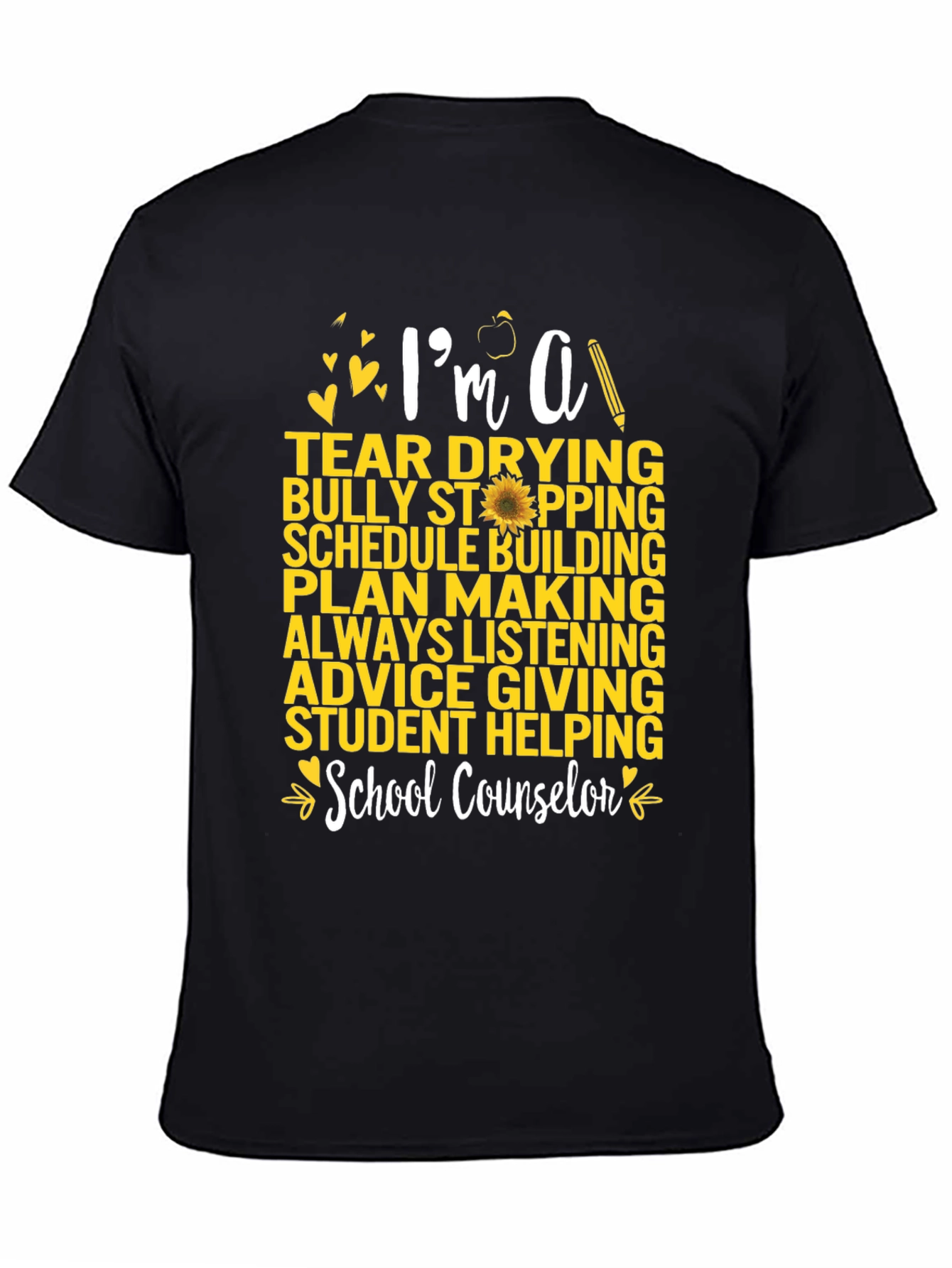 School Counselor Graphic T-Shirt
