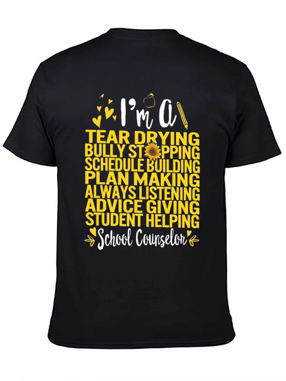 School Counselor Graphic T-Shirt