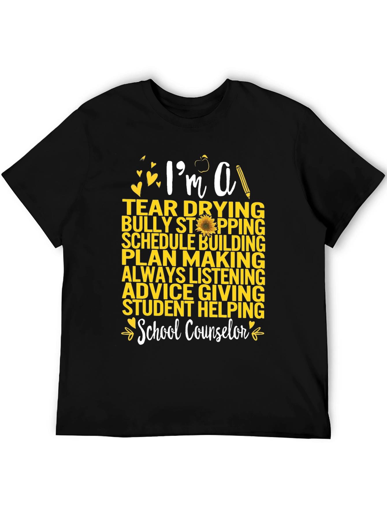 School Counselor Graphic T-Shirt