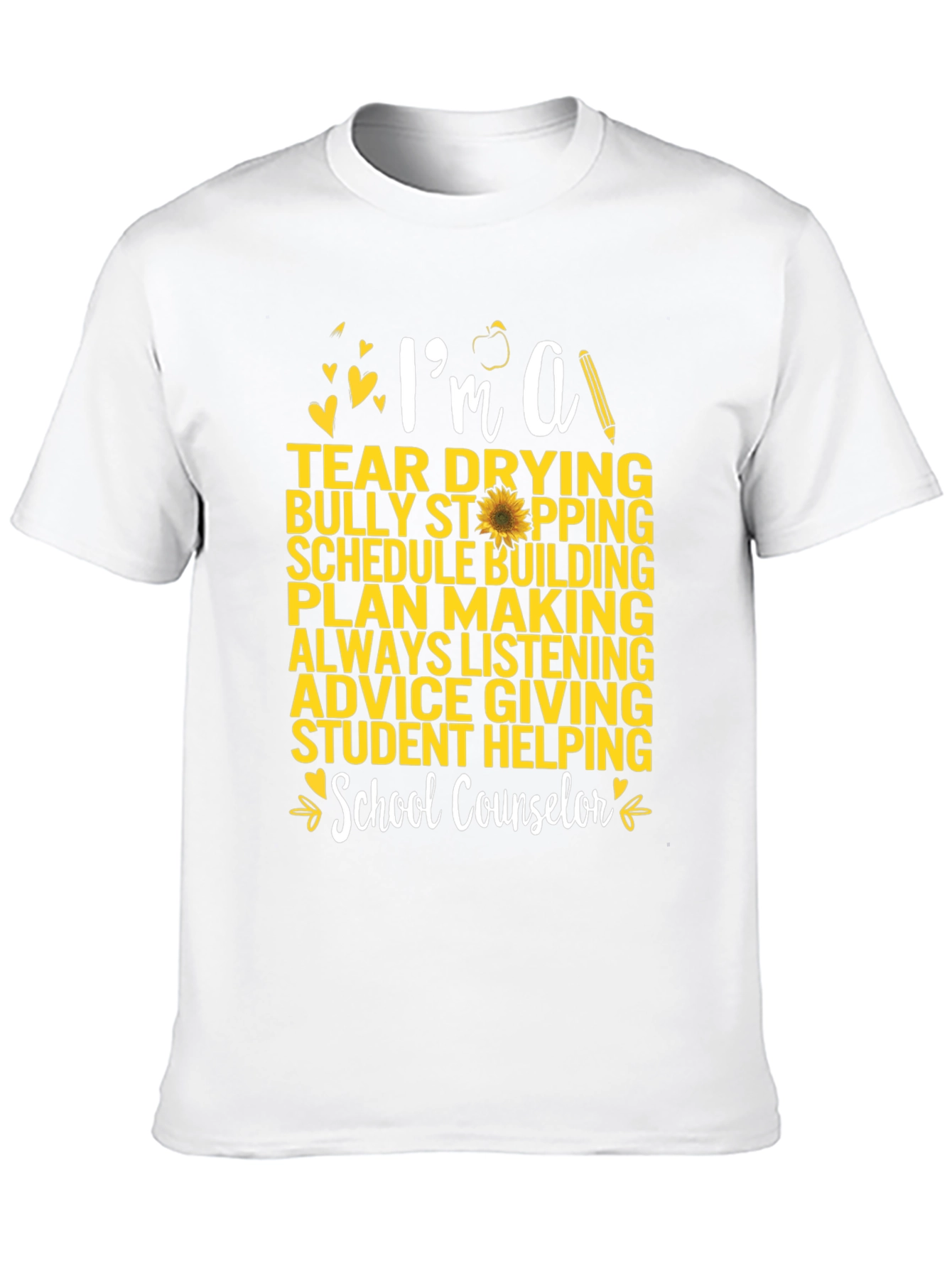 School Counselor Graphic T-Shirt