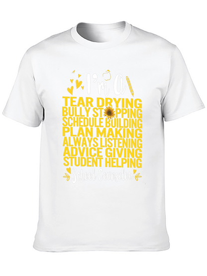 School Counselor Graphic T-Shirt