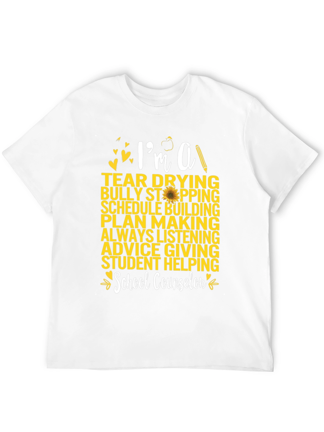 School Counselor Graphic T-Shirt