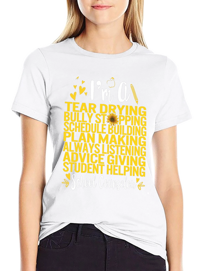 School Counselor Graphic T-Shirt