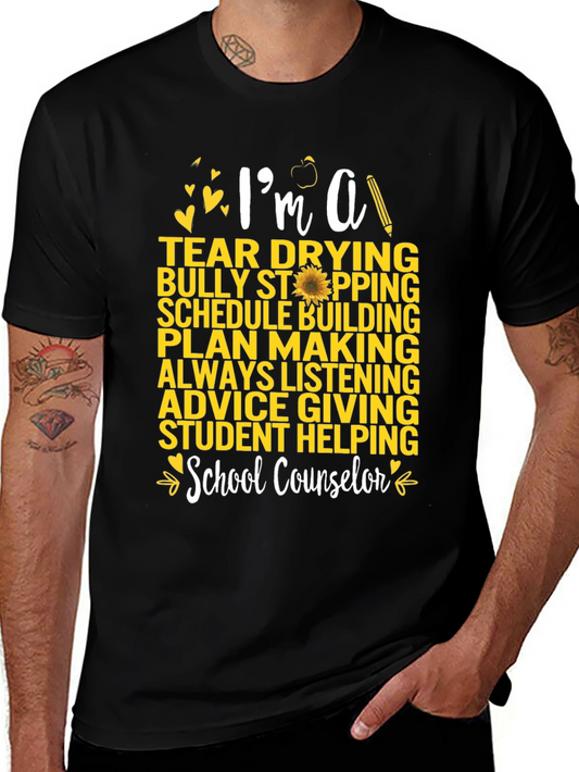 School Counselor Graphic T-Shirt