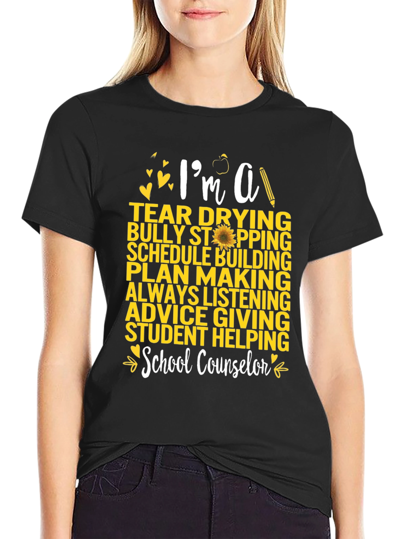 School Counselor Graphic T-Shirt