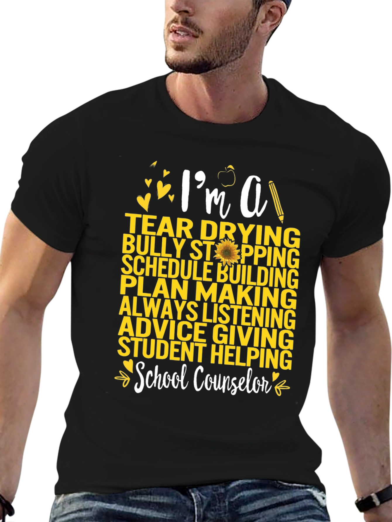 School Counselor Graphic T-Shirt