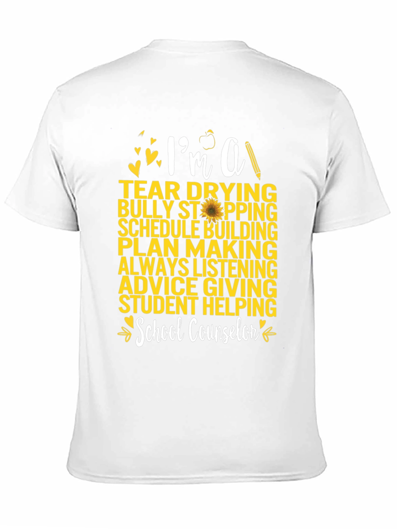 School Counselor Graphic T-Shirt
