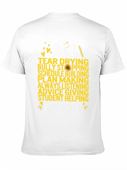 School Counselor Graphic T-Shirt