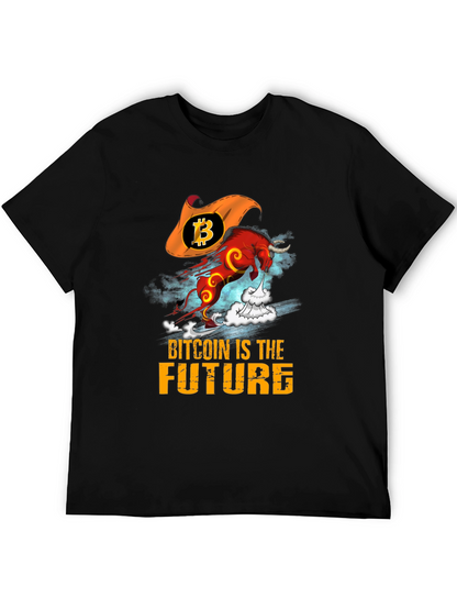 Bitcoin is the Future Bull T-Shirt