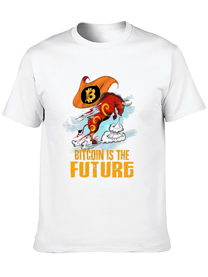 Bitcoin is the Future Bull T-Shirt