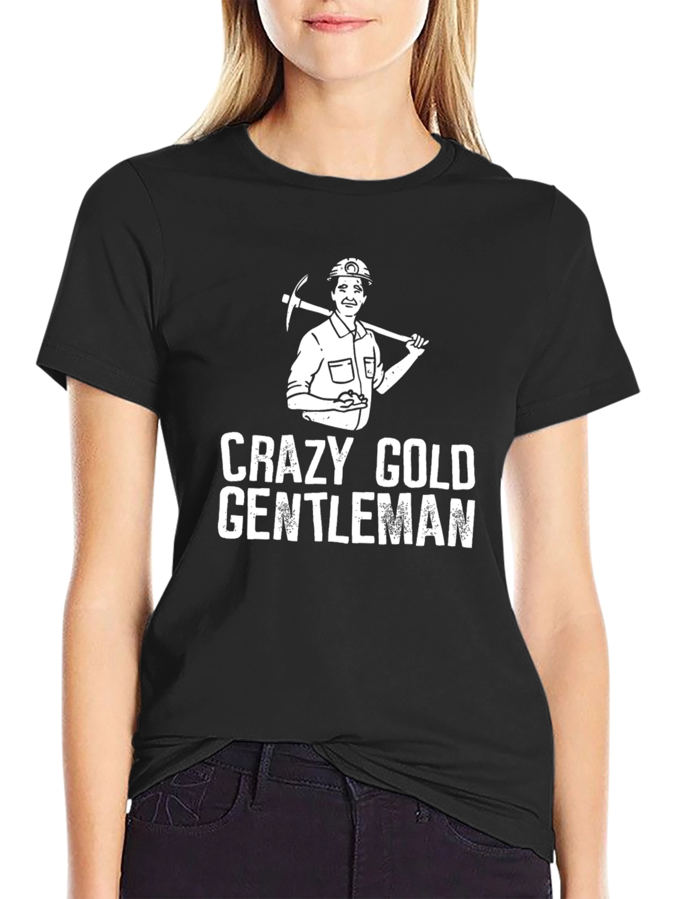 Crazy Gold Gentleman Graphic Tee
