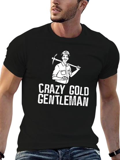 Crazy Gold Gentleman Graphic Tee