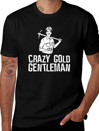 Crazy Gold Gentleman Graphic Tee