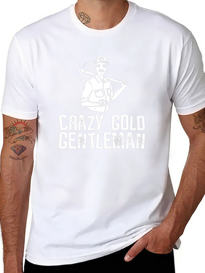 Crazy Gold Gentleman Graphic Tee
