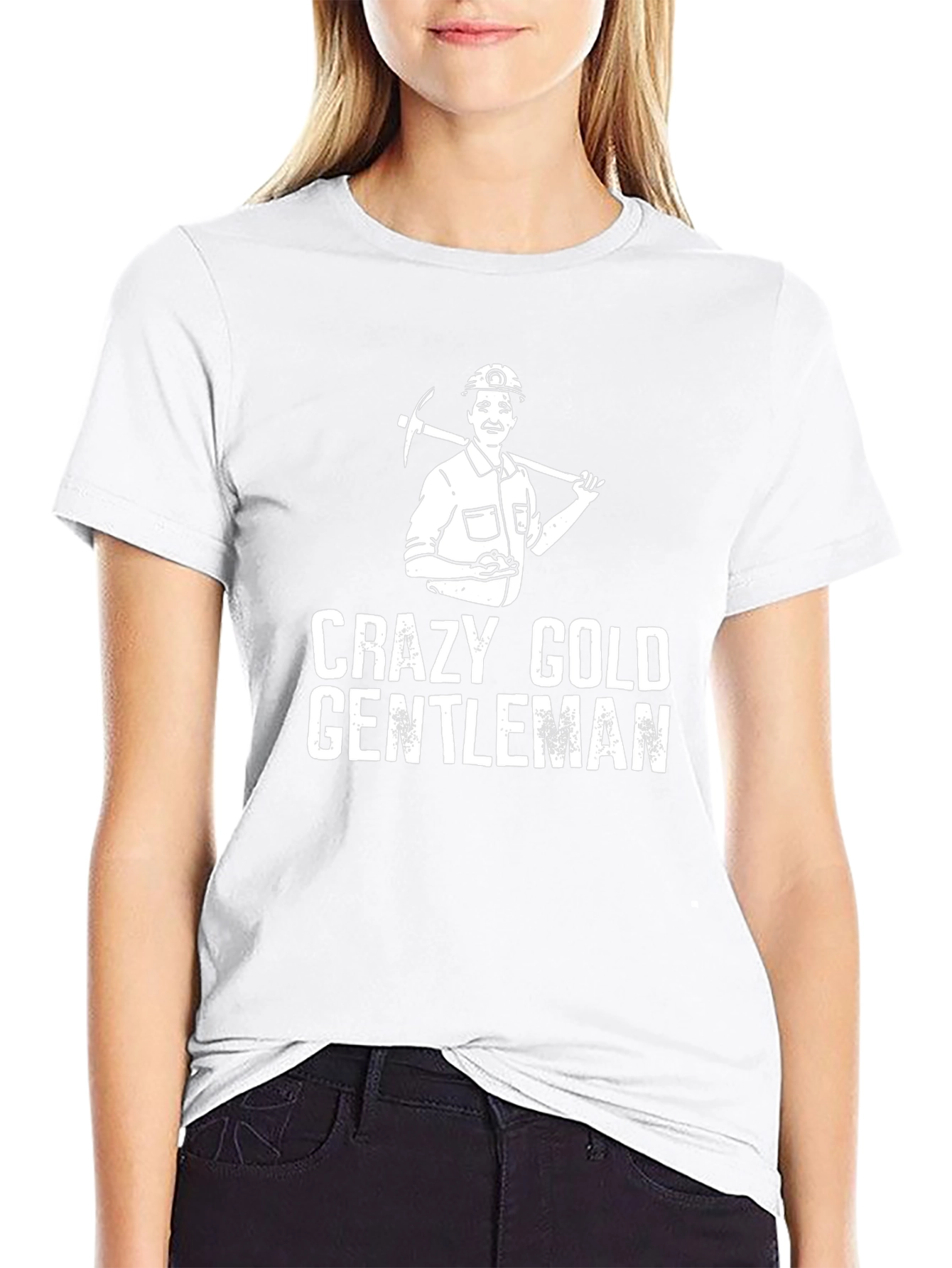 Crazy Gold Gentleman Graphic Tee