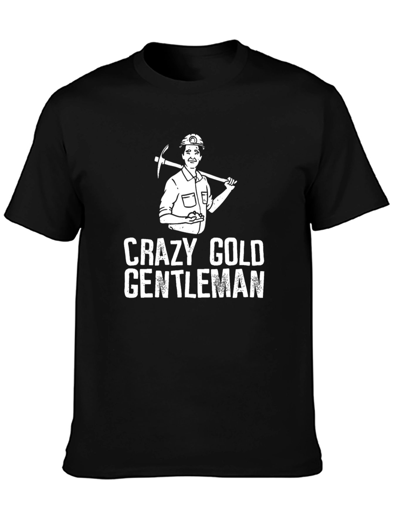 Crazy Gold Gentleman Graphic Tee