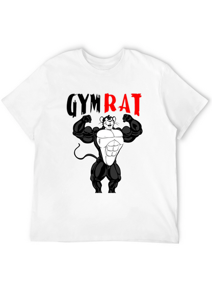Gym Rat T-Shirt - Bodybuilding Mouse