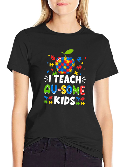 Autism Awareness Teacher T-Shirt