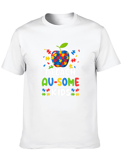 Autism Awareness Teacher T-Shirt
