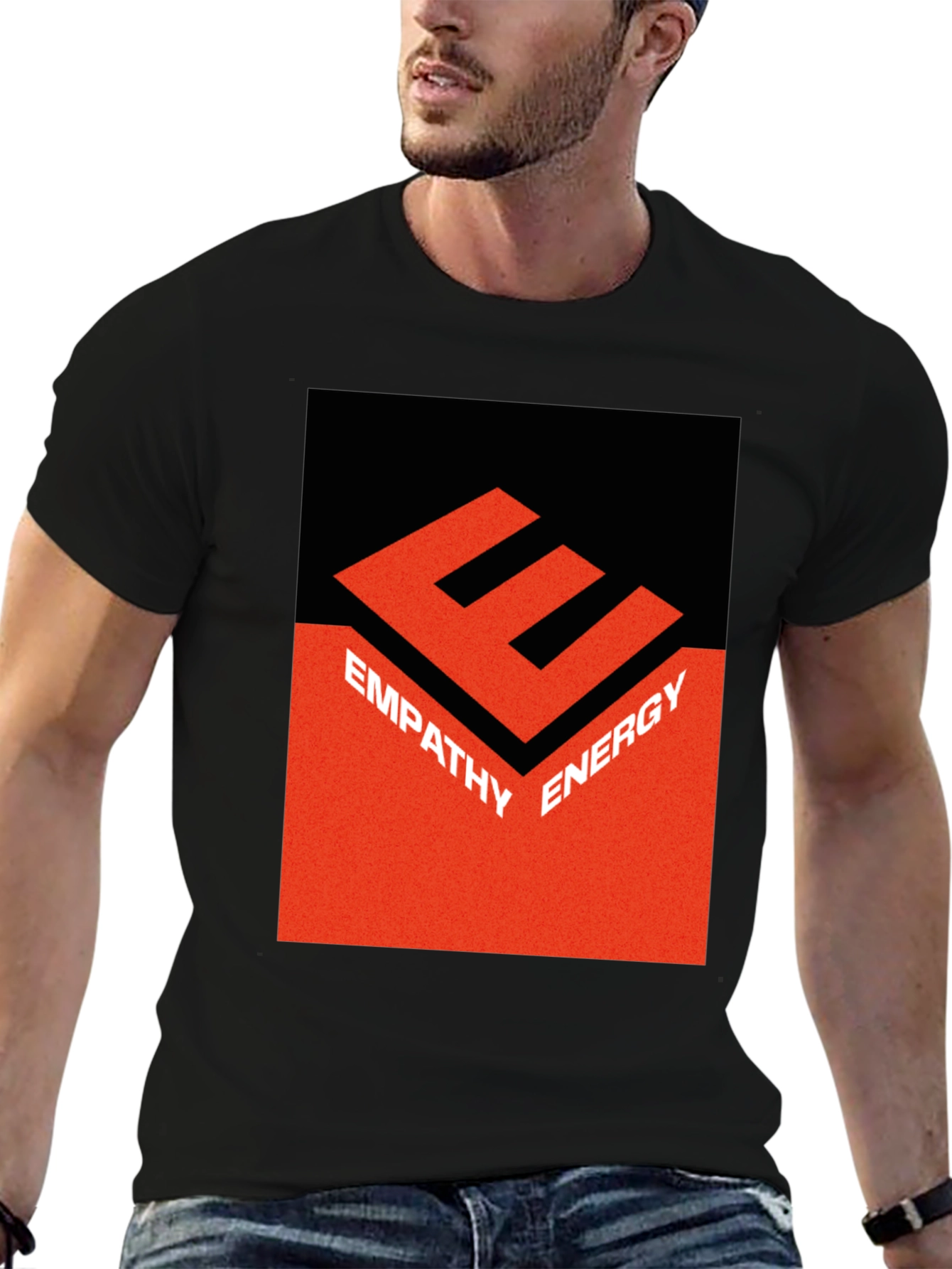 Empathy Energy Graphic Tee - Bold Statement Shirt