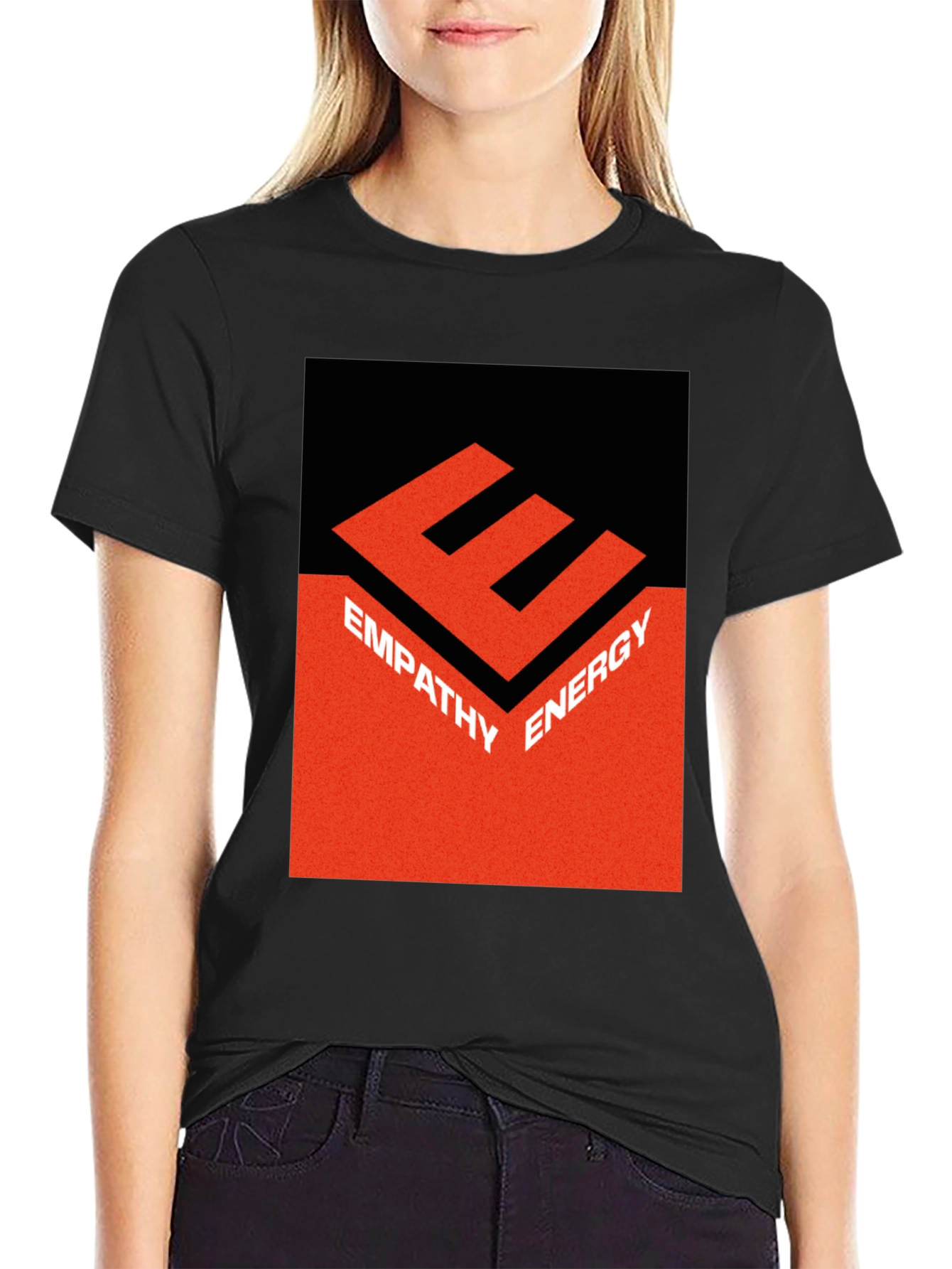 Empathy Energy Graphic Tee - Bold Statement Shirt